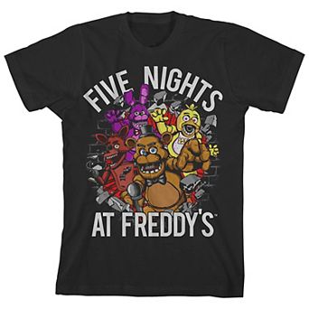 Boys 8-20 Five Nights at Freddy's Short Sleeve Graphic Tee