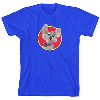 Boys 8-20 Chuck E. Cheese Chuck In Red Graphic Tee