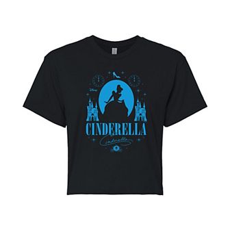 Disney Princess Cinderella Juniors' Cropped Tee