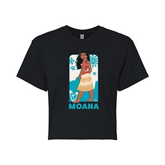 Disney Princess Moana Juniors' Cropped Tee