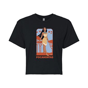 Disney Princess Pocahontas Juniors' Cropped Tee