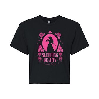 Disney Princess Sleeping Beauty Juniors' Cropped Tee