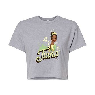 Disney Princess Tiana Juniors' Cropped Tee