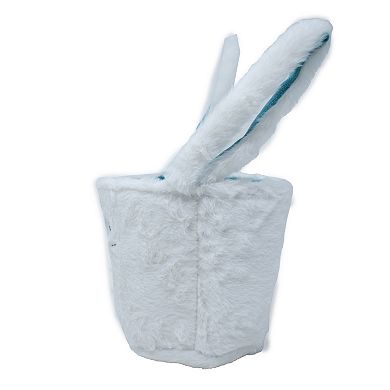 PTI Group Easter Bunny Blue Plush Basket