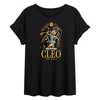Juniors' Monster High Alumni Cleo Oversized Tee