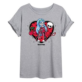Juniors' Monster High Alumni Ghoulia Oversized Tee