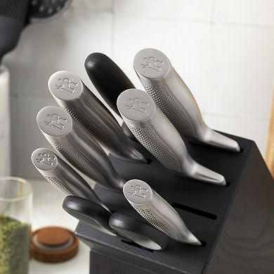 J.A. Henckels International Diamond 10-piece Knife Block Set