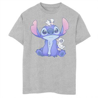 Disney's Lilo & Stitch St. Patty's Lucky Duck Portrait Boys Graphic Tee