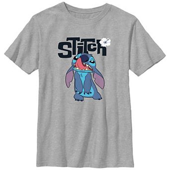 Disney's Lilo & Stitch Boys 8-20 Silly Face Stitch Portrait Graphic Tee