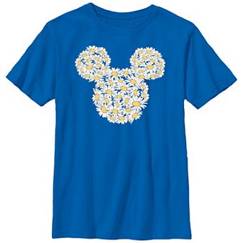 Disney's Mickey Mouse Boys 8-20 Daisy Garden Mickey Design Graphic Tee