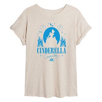 Disney Princess Cinderella Juniors' Oversized Tee