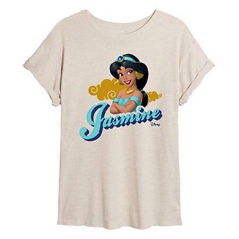 Disney Princess Jasmine Juniors' Oversized Tee