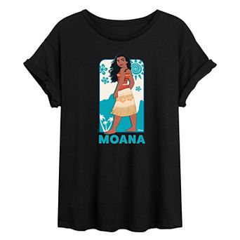 Disney's Moana Juniors' Oversized Tee