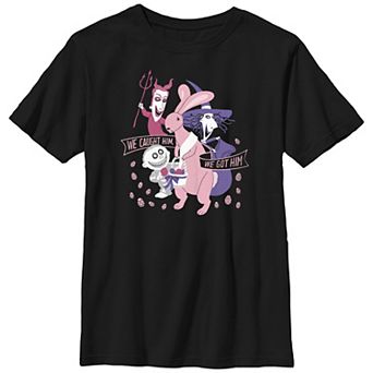 Disney's The Nightmare Before Christmas Boys 8-20 Captured Easter Bunny Graphic Tee