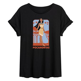 Disney Princess Pocahontas Juniors' Oversized Tee