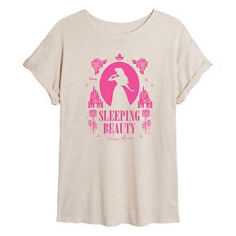 Disney Princess Sleeping Beauty Juniors' Oversized Tee