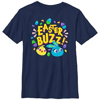 Disney / Pixar's Toy Story 4 Ducky and Bunny Boys 8-20 Easter Buzz Graphic Tee