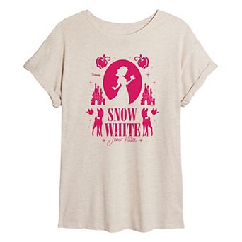 Disney Princess Snow White Juniors' Oversized Tee