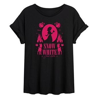 Disney Princess Snow White Juniors' Oversized Tee