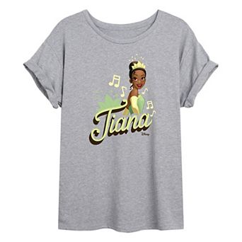 Disney Princess Tiana Juniors' Oversized Tee