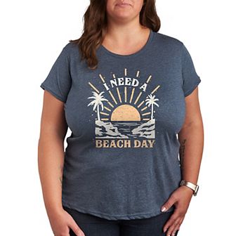 Plus I Need A Beach Day Graphic Tee