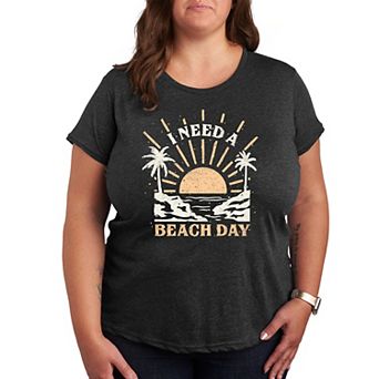 Plus I Need A Beach Day Graphic Tee