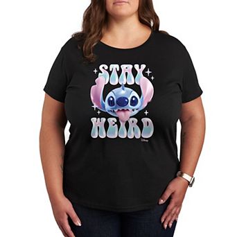 Disney's Lilo & Stitch Plus Stay Weird Graphic Tee