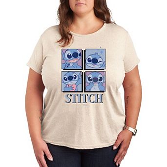 Disney's Lilo & Stitch Plus Grid Graphic Tee