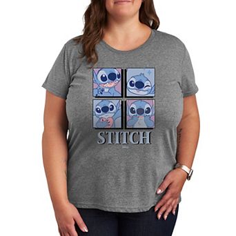 Disney's Lilo & Stitch Plus Grid Graphic Tee