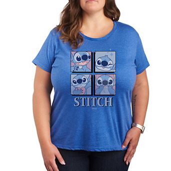 Disney's Lilo & Stitch Plus Grid Graphic Tee