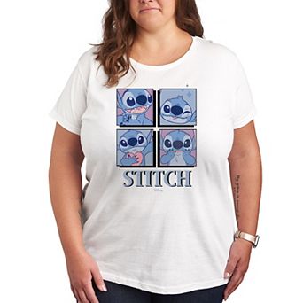 Disney's Lilo & Stitch Plus Grid Graphic Tee