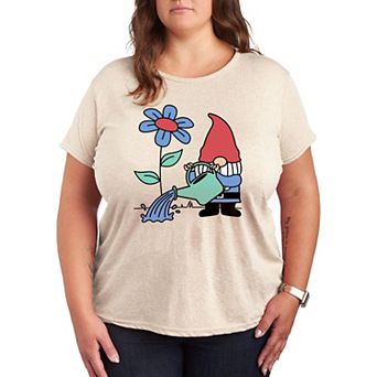 Plus Gardening Gnome Graphic Tee