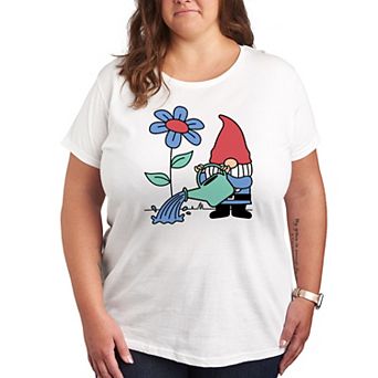 Plus Gardening Gnome Graphic Tee