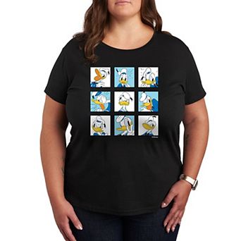 Disney's Donald Duck Plus Grid Graphic Tee