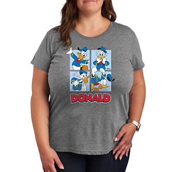Disney's Donald Duck Plus Grid Graphic Tee