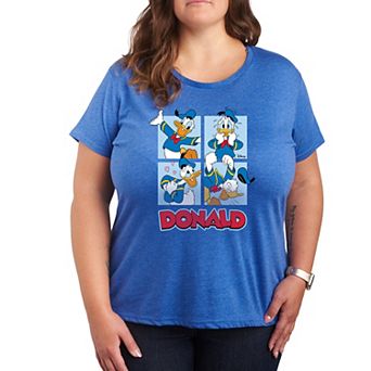 Disney's Donald Duck Plus Grid Graphic Tee