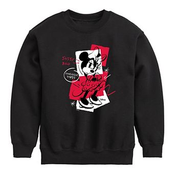Disney's Minnie Mouse Boys 8-20 Street Wear Fleece Sweatshirt