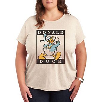 Disney's Donald Duck Plus Type Block Graphic Tee