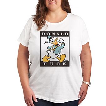 Disney's Donald Duck Plus Type Block Graphic Tee