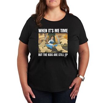 Disney Princess Belle Plus Me Time Meme Graphic Tee