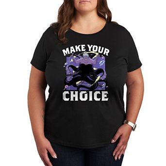 Disney's The Little Mermaid Ursula Plus Size Manga Graphic Tee