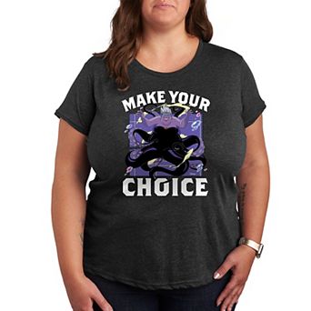Disney's The Little Mermaid Ursula Plus Size Manga Graphic Tee