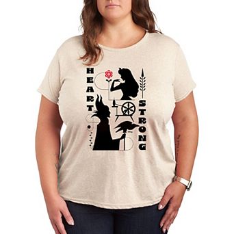 Disney's Sleeping Beauty Plus Heart Strong Graphic Tee