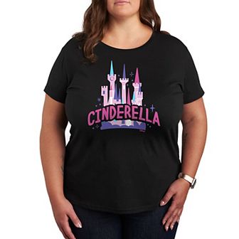 Disney Princess Cinderella Plus Castle Graphic Tee
