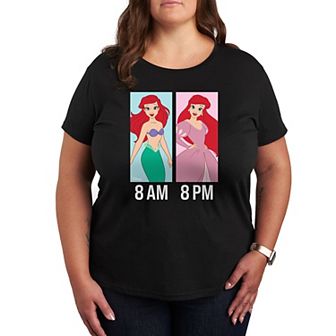 Disney Princess Ariel Plus AM to PM Graphic Tee