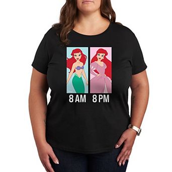 Disney Princess Ariel Plus AM to PM Graphic Tee