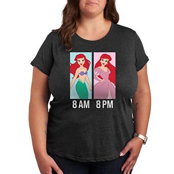 Disney Princess Ariel Plus AM to PM Graphic Tee