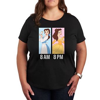 Disney Princess Belle Plus AM to PM Graphic Tee