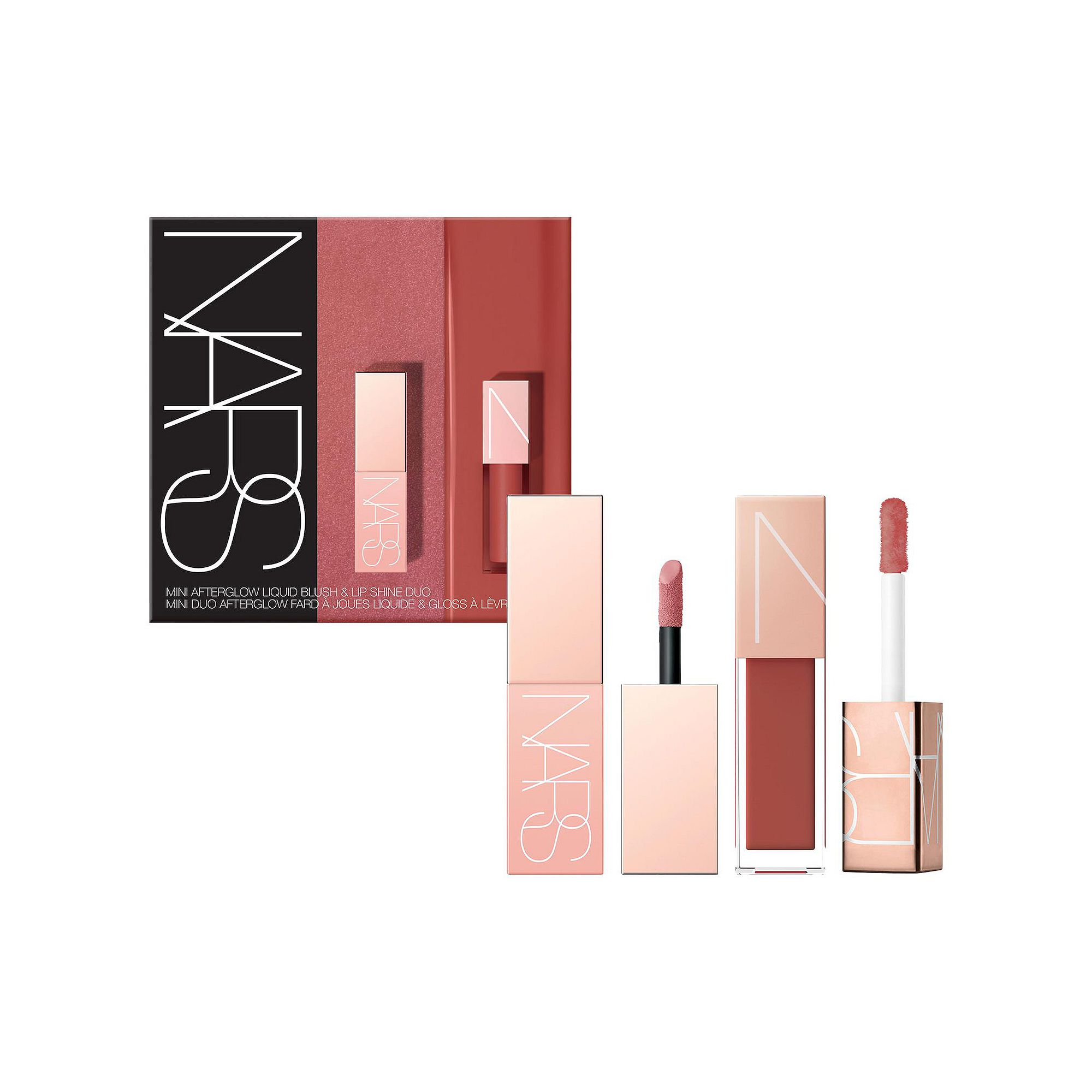NARS Mini Afterglow Liquid Blush & Lip Shine Duo, Dolce Vita & Aragon