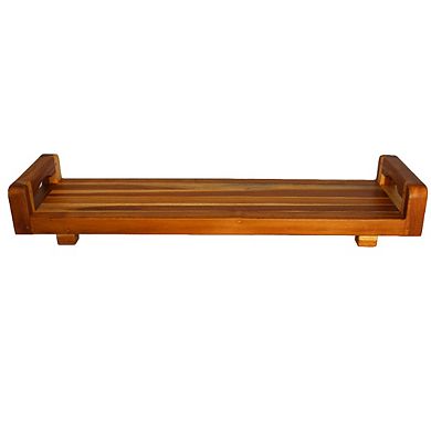 Eleganto Teak Bath Tray With Liftaide